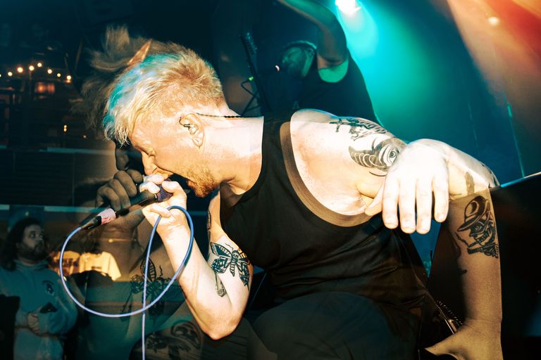 Irken Amada performing live in Adelaide at Jive